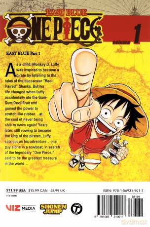 One Piece, Vol. 1 (Volume 1): Romance Dawn - Eiichiro Oda [KSIĄŻKA]