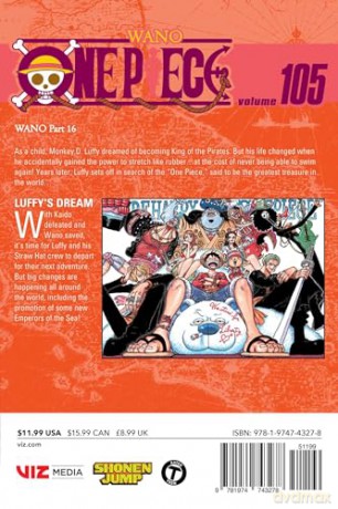 One Piece, Vol. 105: Volume 105 - Eiichiro Oda [KOMIKS]