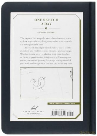 One Sketch a Day Journal: A Visual Journal - Chronicle Books [KSIĄŻKA]