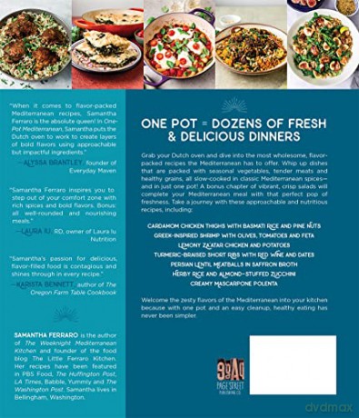 One-Pot Mediterranean: 70+ Simple Recipes for Healthy and Flavorful Weeknight Cooking - Samantha Ferraro [KSIĄŻKA]