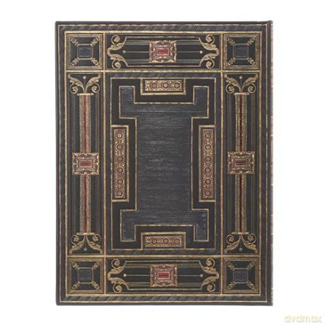 Onyx (Asterales) Ultra Unlined Hardback Journal (Elastic Band Closure) - Paperblanks [KALENDARZ]