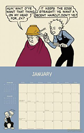 Oor Wullie Calendar 2021 - The Broons [KSIĄŻKA]