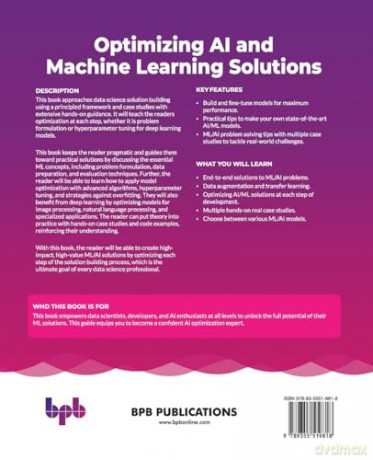 Optimizing AI and Machine Learning Solutions: Your ultimate guide to building high-impact ML/AI solutions (English Edition) - Mirza Rahim Baig [KSIĄŻKA]