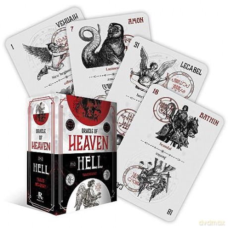 Oracle of Heaven and Hell: Harness the power of the angels and demons (Rockpool Oracles) - Travis McHenry [KSIĄŻKA]