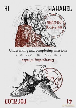 Oracle of Heaven and Hell: Harness the power of the angels and demons (Rockpool Oracles) - Travis McHenry [KSIĄŻKA]
