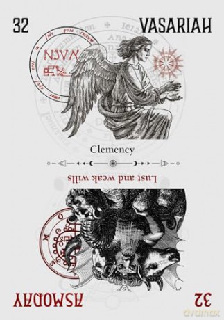 Oracle of Heaven and Hell: Harness the power of the angels and demons (Rockpool Oracles) - Travis McHenry [KSIĄŻKA]