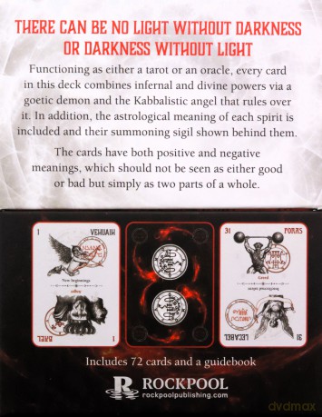 Oracle of Heaven and Hell: Harness the power of the angels and demons (Rockpool Oracles) - Travis McHenry [KSIĄŻKA]