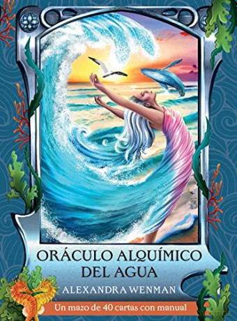 Oráculo alquímico del agua: Un mazo de 40 cartas con manual - Alexandra Wenman [KSIĄŻKA]