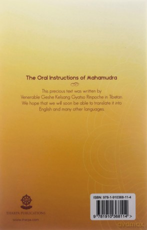 Oral Instructions of Mahamudra - Geshe Kelsang Gyatso [KSIĄŻKA]
