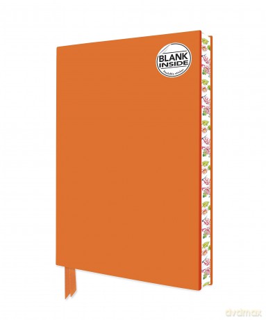 Orange Blank Artisan Notebook (Flame Tree Journals) (Blank Artisan Notebooks) - Flame Tree Studio [KSIĄŻKA]