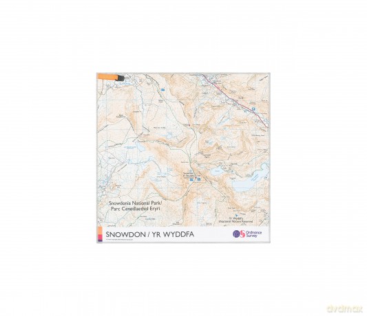 Ordnance Survey Trek Towel - Compact, Lightweight, Quick-Dry, Micro-Sized Hand Towel, Sand-Free Design