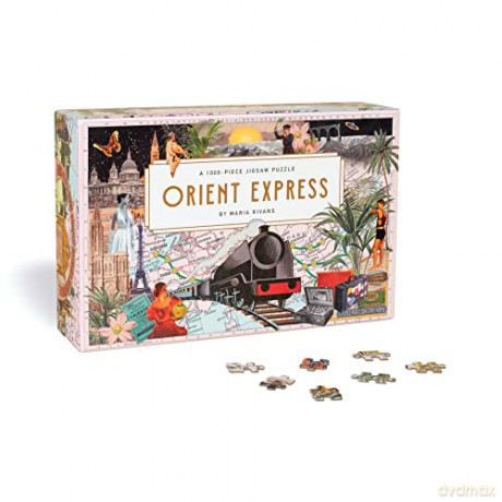 Orient Express: A 1000 Piece Jigsaw Puzzle - Maria Rivans [PUZZLE]