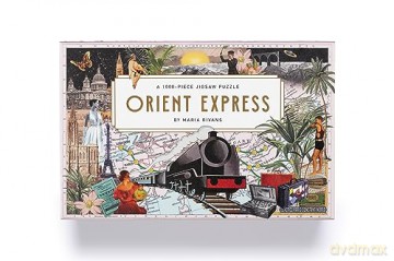 Orient Express: A 1000 Piece Jigsaw Puzzle - Maria Rivans [PUZZLE]