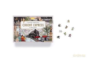 Orient Express: A 1000 Piece Jigsaw Puzzle - Maria Rivans [PUZZLE]