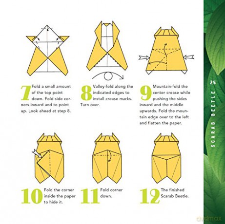 Origami Bugs Kit: Origami Fun for Everyone!: Origami Fun for Everyone!: Kit with 2 Origami Books, 20 Fun Projects and 98 Origami Papers: Great for Both Kids and Adults - Michael G. LaFosse [KSIĄŻKA]