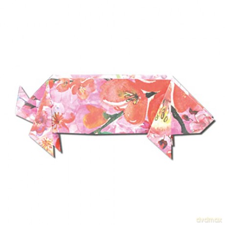 Origami Cherry Blossoms Paper Pack Book: 256 Double-Sided Folding Sheets with 16 Different Cherry Blossom Patterns with solid colors on the back (Includes Instructions for 8 Models) [KSIĄŻKA]