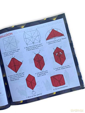 Origami Chiyogami Paper Pack Book: 256 Double-Sided Folding Sheets (Includes Instructions for 8 Projects): 256 Double-Sided Folding Sheets (Includes Instructions for 8 Models) [KSIĄŻKA]