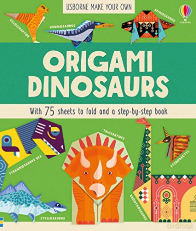 Origami Dinosaurs - Lucy Bowman [KSIĄŻKA]