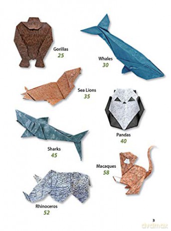 Origami Endangered Animals Kit: Paper Models of Threatened Wildlife - Michael G. LaFosse [KSIĄŻKA]