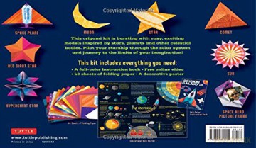 Origami Galaxy for Kids Kit: An Origami Journey through the Solar System and Beyond! (Includes an Instruction Book, Poster, 48 Sheets of Origami Paper and Online Video Tutorials) - Rita Foelker [KSIĄŻKA]