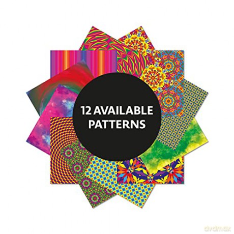 Origami Paper - Abstract Patterns - 8 1/4 - 48 Sheets: Tuttle Origami Paper: Large Origami Sheets Printed with 12 Different Designs: Instructions for 6 Projects Included [KSIĄŻKA]