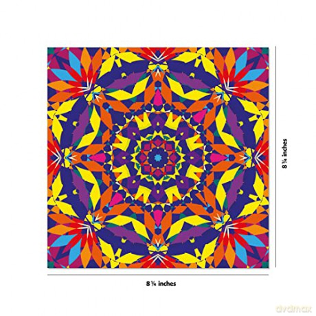 Origami Paper - Abstract Patterns - 8 1/4 - 48 Sheets: Tuttle Origami Paper: Large Origami Sheets Printed with 12 Different Designs: Instructions for 6 Projects Included [KSIĄŻKA]