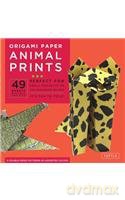 Origami Paper - Animal Prints - 8 1/4 - 49 Sheets: (Tuttle Origami Paper) [KSIĄŻKA]
