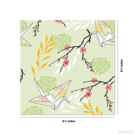 Origami Paper - Japanese Bird Patterns - 8 1/4 - 48 Sheets: Tuttle Origami Paper: Origami Sheets Printed with 8 Different Designs: Instructions for 7 Projects Included [KSIĄŻKA]
