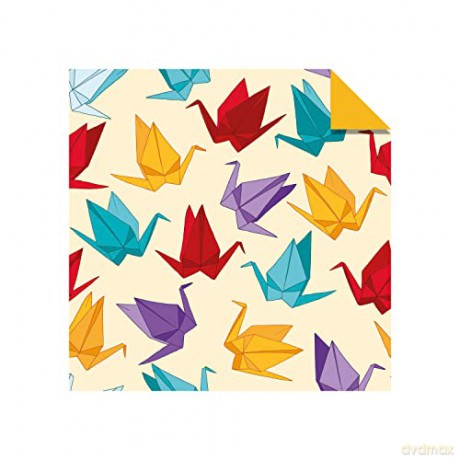 Origami Paper - Japanese Bird Patterns - 8 1/4 - 48 Sheets: Tuttle Origami Paper: Origami Sheets Printed with 8 Different Designs: Instructions for 7 Projects Included [KSIĄŻKA]