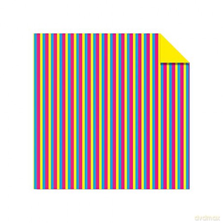 Origami Paper - Stripes and Solids 6 - 96 Sheets: Tuttle Origami Paper: Origami Sheets Printed With 8 Different Patterns: Instructions for 6 Projects Included - Tuttle Studio [KSIĄŻKA]