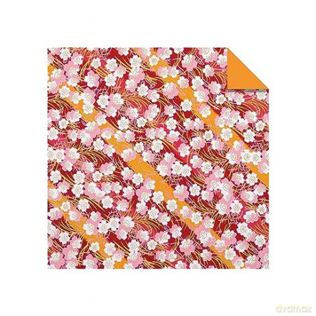 Origami Paper 100 Sheets Cherry Blossoms 6 (15 cm): Tuttle Origami Paper: Double-sided Origami Sheets Printed With 12 Different Patterns - Instructions for 5 Projects Included - Tuttle Studio [KSIĄŻKA]