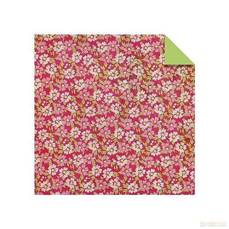 Origami Paper 100 Sheets Cherry Blossoms 6 (15 cm): Tuttle Origami Paper: Double-sided Origami Sheets Printed With 12 Different Patterns - Instructions for 5 Projects Included - Tuttle Studio [KSIĄŻKA]