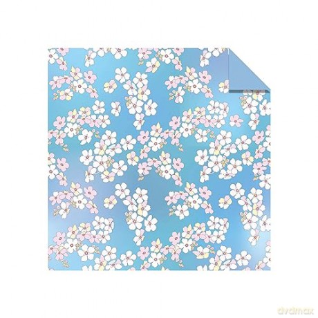Origami Paper 100 Sheets Cherry Blossoms 6 (15 cm): Tuttle Origami Paper: Double-sided Origami Sheets Printed With 12 Different Patterns - Instructions for 5 Projects Included - Tuttle Studio [KSIĄŻKA]