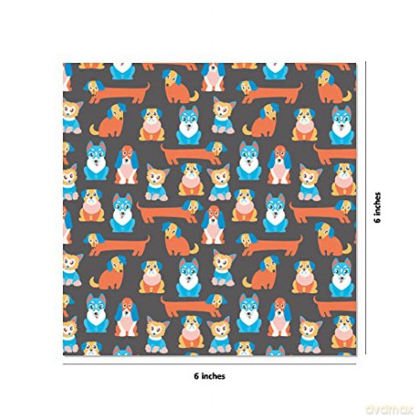 Origami Paper 100 sheets Dog Patterns 6 (15 cm): Tuttle Origami Paper: Double-Sided Origami Sheets Printed with 12 Different Patterns: Instructions for 6 Projects Included [KSIĄŻKA]