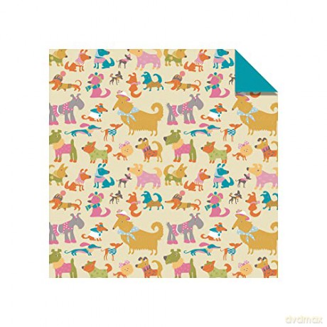 Origami Paper 100 sheets Dog Patterns 6 (15 cm): Tuttle Origami Paper: Double-Sided Origami Sheets Printed with 12 Different Patterns: Instructions for 6 Projects Included [KSIĄŻKA]