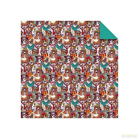 Origami Paper 100 sheets Dog Patterns 6 (15 cm): Tuttle Origami Paper: Double-Sided Origami Sheets Printed with 12 Different Patterns: Instructions for 6 Projects Included [KSIĄŻKA]