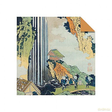 Origami Paper 100 sheets Hokusai Prints 8 1/4 (21 cm): Extra Large Double-Sided Origami Sheets Printed with 12 Different Prints (Instructions for 5 Projects Included) - Tuttle Studio [KSIĄŻKA]