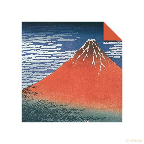 Origami Paper 100 sheets Hokusai Prints 8 1/4 (21 cm): Extra Large Double-Sided Origami Sheets Printed with 12 Different Prints (Instructions for 5 Projects Included) - Tuttle Studio [KSIĄŻKA]