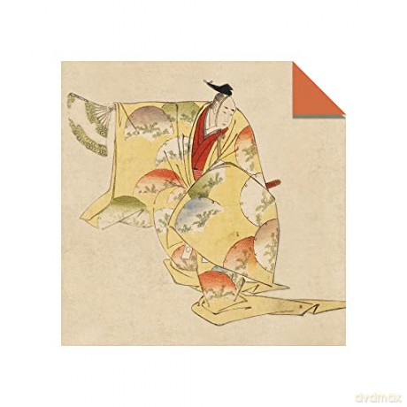 Origami Paper 100 sheets Hokusai Prints 8 1/4 (21 cm): Extra Large Double-Sided Origami Sheets Printed with 12 Different Prints (Instructions for 5 Projects Included) - Tuttle Studio [KSIĄŻKA]