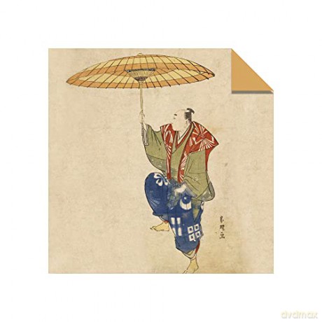 Origami Paper 100 sheets Hokusai Prints 8 1/4 (21 cm): Extra Large Double-Sided Origami Sheets Printed with 12 Different Prints (Instructions for 5 Projects Included) - Tuttle Studio [KSIĄŻKA]
