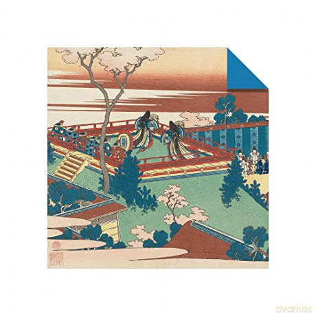 Origami Paper 100 sheets Hokusai Prints 8 1/4 (21 cm): Extra Large Double-Sided Origami Sheets Printed with 12 Different Prints (Instructions for 5 Projects Included) - Tuttle Studio [KSIĄŻKA]