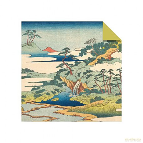 Origami Paper 100 sheets Hokusai Prints 8 1/4 (21 cm): Extra Large Double-Sided Origami Sheets Printed with 12 Different Prints (Instructions for 5 Projects Included) - Tuttle Studio [KSIĄŻKA]