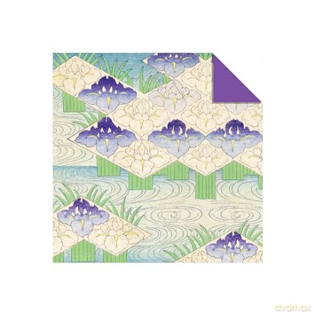 Origami Paper 100 sheets Japanese Flowers 6 (15 cm): Double-Sided Origami Sheets Printed with 12 Different Patterns (Instructions for Projects Included) - Tuttle Studio [KSIĄŻKA]