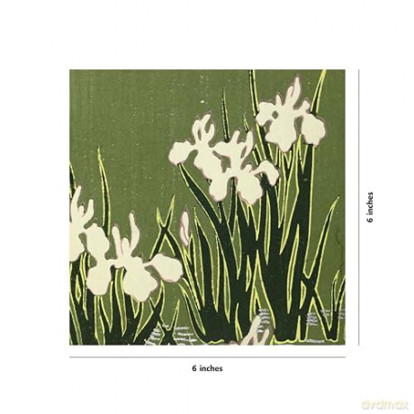 Origami Paper 100 sheets Japanese Flowers 6 (15 cm): Double-Sided Origami Sheets Printed with 12 Different Patterns (Instructions for Projects Included) - Tuttle Studio [KSIĄŻKA]