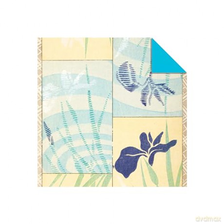Origami Paper 100 sheets Japanese Flowers 6 (15 cm): Double-Sided Origami Sheets Printed with 12 Different Patterns (Instructions for Projects Included) - Tuttle Studio [KSIĄŻKA]