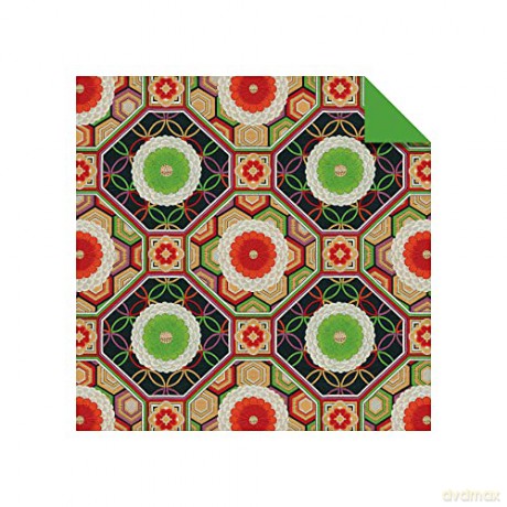 Origami Paper 100 sheets Japanese Kimono 8 1/4 (21 cm): Extra Large Double-Sided Origami Sheets Printed with 12 Different Patterns (Instructions for 5 Projects Included) - Tuttle Studio [KSIĄŻKA]