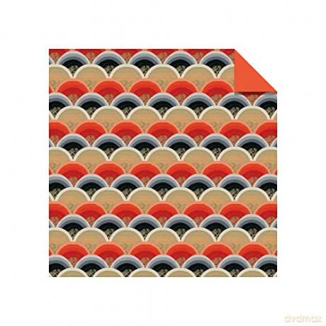 Origami Paper 100 sheets Japanese Kimono 8 1/4 (21 cm): Extra Large Double-Sided Origami Sheets Printed with 12 Different Patterns (Instructions for 5 Projects Included) - Tuttle Studio [KSIĄŻKA]