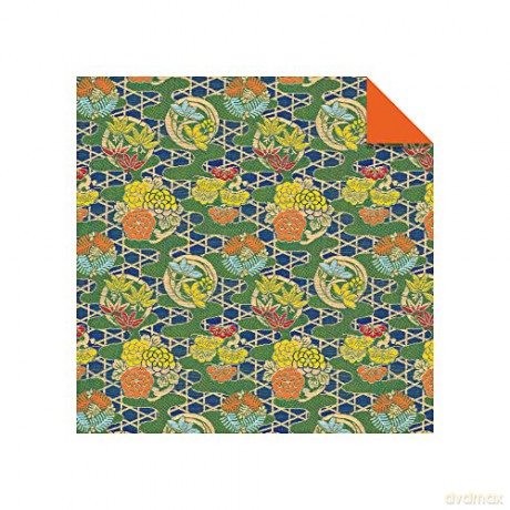 Origami Paper 100 sheets Japanese Kimono 8 1/4 (21 cm): Extra Large Double-Sided Origami Sheets Printed with 12 Different Patterns (Instructions for 5 Projects Included) - Tuttle Studio [KSIĄŻKA]