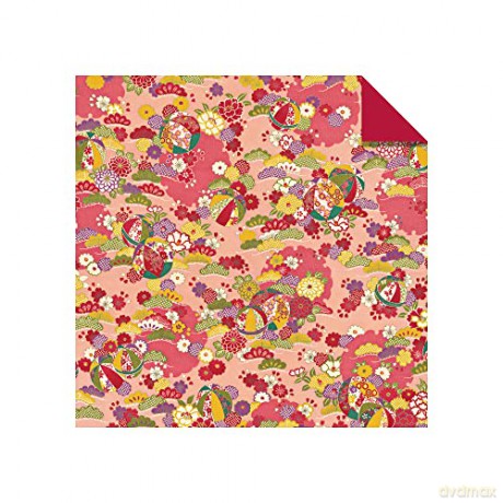 Origami Paper 100 sheets Japanese Kimono 8 1/4 (21 cm): Extra Large Double-Sided Origami Sheets Printed with 12 Different Patterns (Instructions for 5 Projects Included) - Tuttle Studio [KSIĄŻKA]