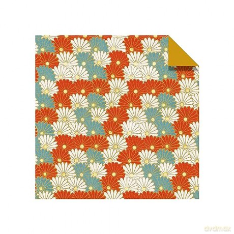 Origami Paper 100 sheets Japanese Washi 8 1/4 (21 cm): Extra Large Double-sided Origami Sheets Printed With 12 Different Designs - Instructions for 5 Projects Included - Tuttle Studio [KSIĄŻKA]